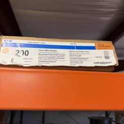 NEW 200amp Eaton Main Breaker Indoor Panel 