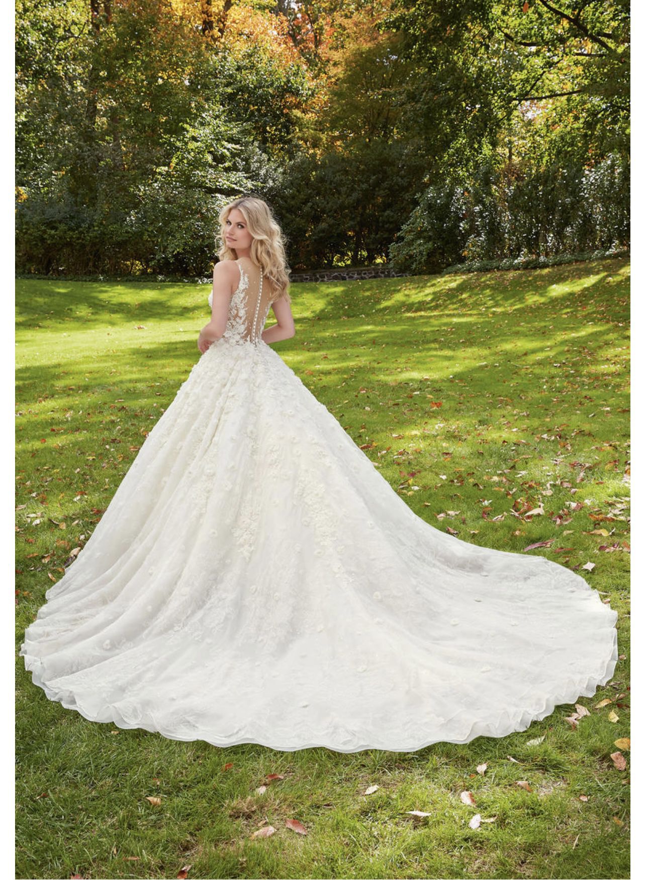 MORILEE BRIDAL BY MADELINE GARDNER 8128 SIZE 12 Maritza Wedding Dress