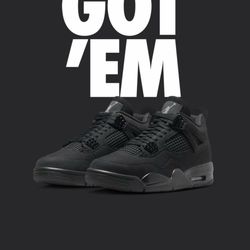 Jordan 4 Black Cats 