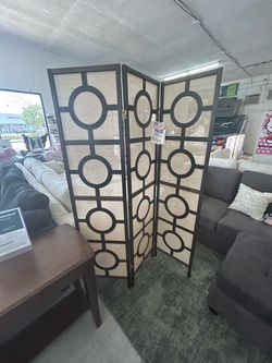 Screen room divider