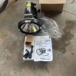 Huge Halogen Spot Light Car Jumper, USB