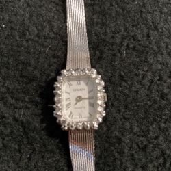 GRUEN LADIES DIAMOND WATCH 