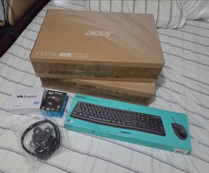 MONITORES DE COMPUTADORA (accesorios gratis)