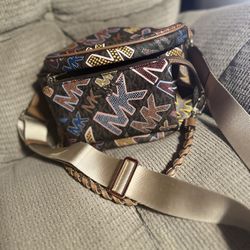 Michael Kors Multicolor Logo Belt Bag