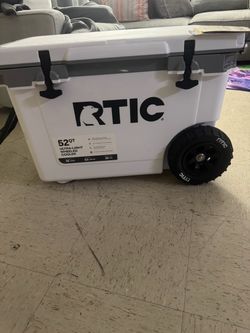 Rtic 52qt Ultra-Light Wheeled Cooler