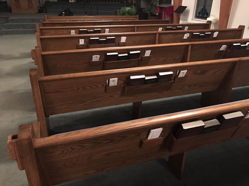 25 - church pews for free