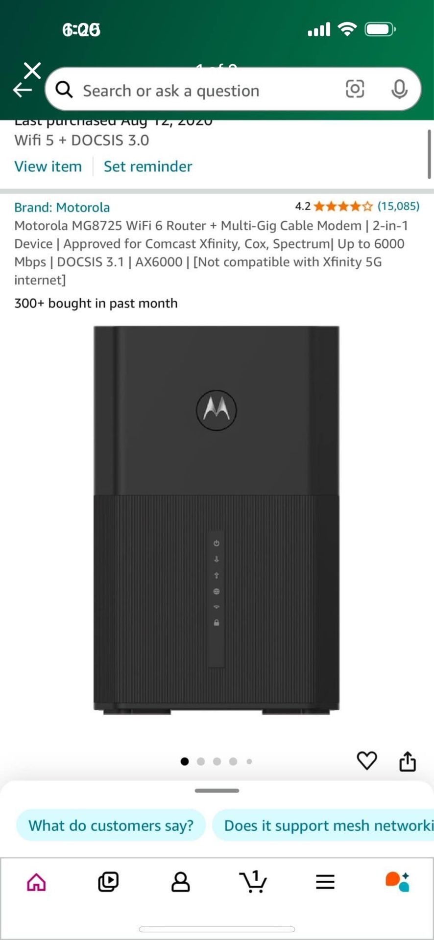 High Speed Router/modem