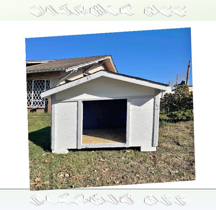 art suddenly Water-Resistant Dog Houses in Every Size - Coverage in All Weather