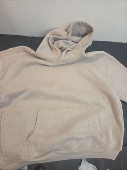 Hollister beige hoodie