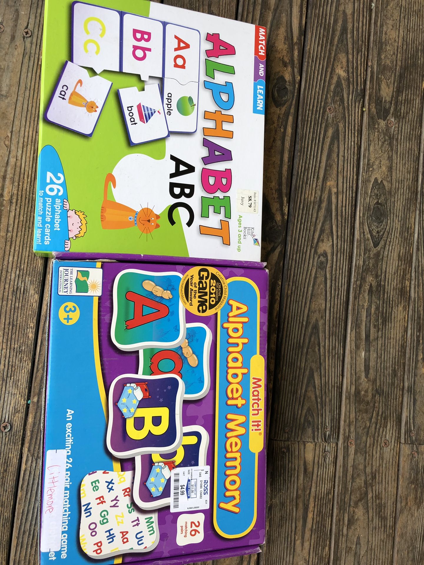 Alphabet game/ puzzle
