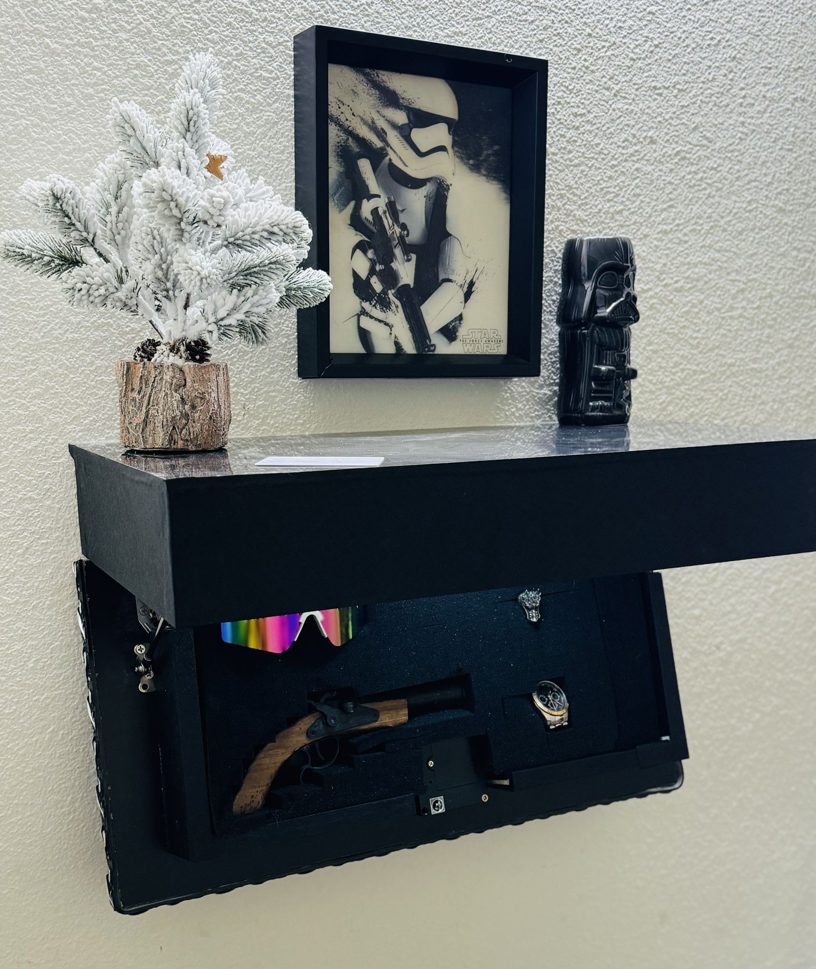 Shelf & HIDDEN Safe