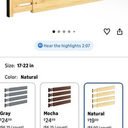 20 Bamboo Expandable Drawer dividers