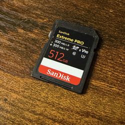 SanDisk 512GB Extreme PRO SDXC UHS-Il Memory Card - SDSDXDK-512G-GN4IN
