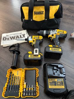 DEWALT 20V MAX Cordless Drill and Impact Driver Combo Kit