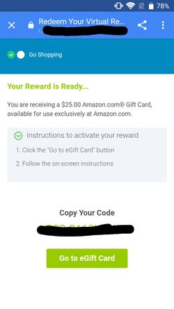 $25 Amazon ECard