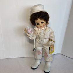 Vintage 1988 Collectible Edition Porcelain Doll 14” Inch 