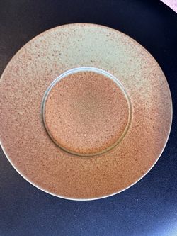 Vintage Bennington Potters Vermont Saucer #1627 - Tawny Agate Brown
