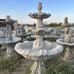 New Fountain Made Out Of Cement Perfect Gift 🎁 