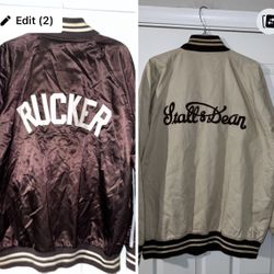 STALL & DEAN RUCKER vintage reversible jacket size 2XL