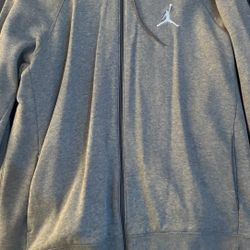 Grey Jordan Jacket/Zipup