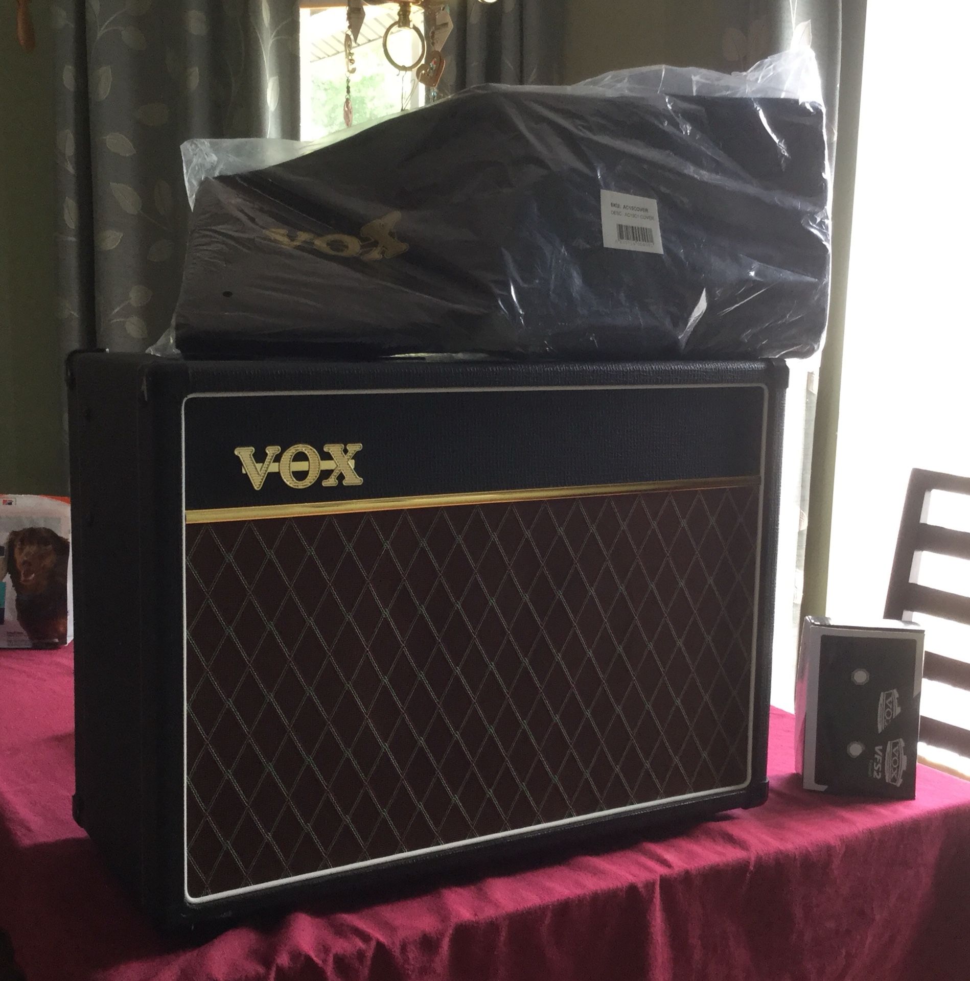 New VOX AC15C1 Tube Guitar Amplifier-plus