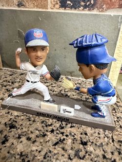 Kenley Jansen Double Bobblehead Quakes