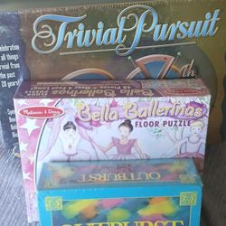 ViNTAGE GAME  BOARDS  (NEW SET  OF 3)