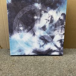 Peace Sign Canvas Wall Decor