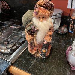 Woodland or Old World Santa Claus figurine
