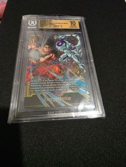 Energy Marker E-03 Son Goku Vs Frieza Championship Set BGS 10