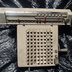 ANTIQUE ADDING MACHINE 
