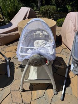Baby bassinet plus net
