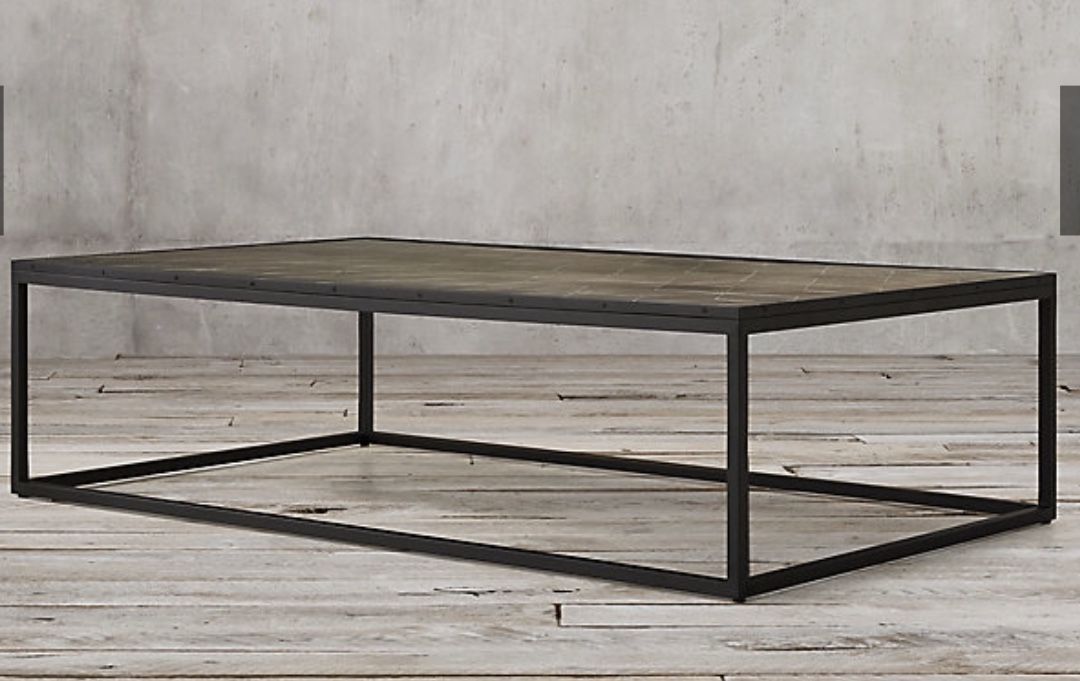 Restoration Hardware Coffee Table (55 in)