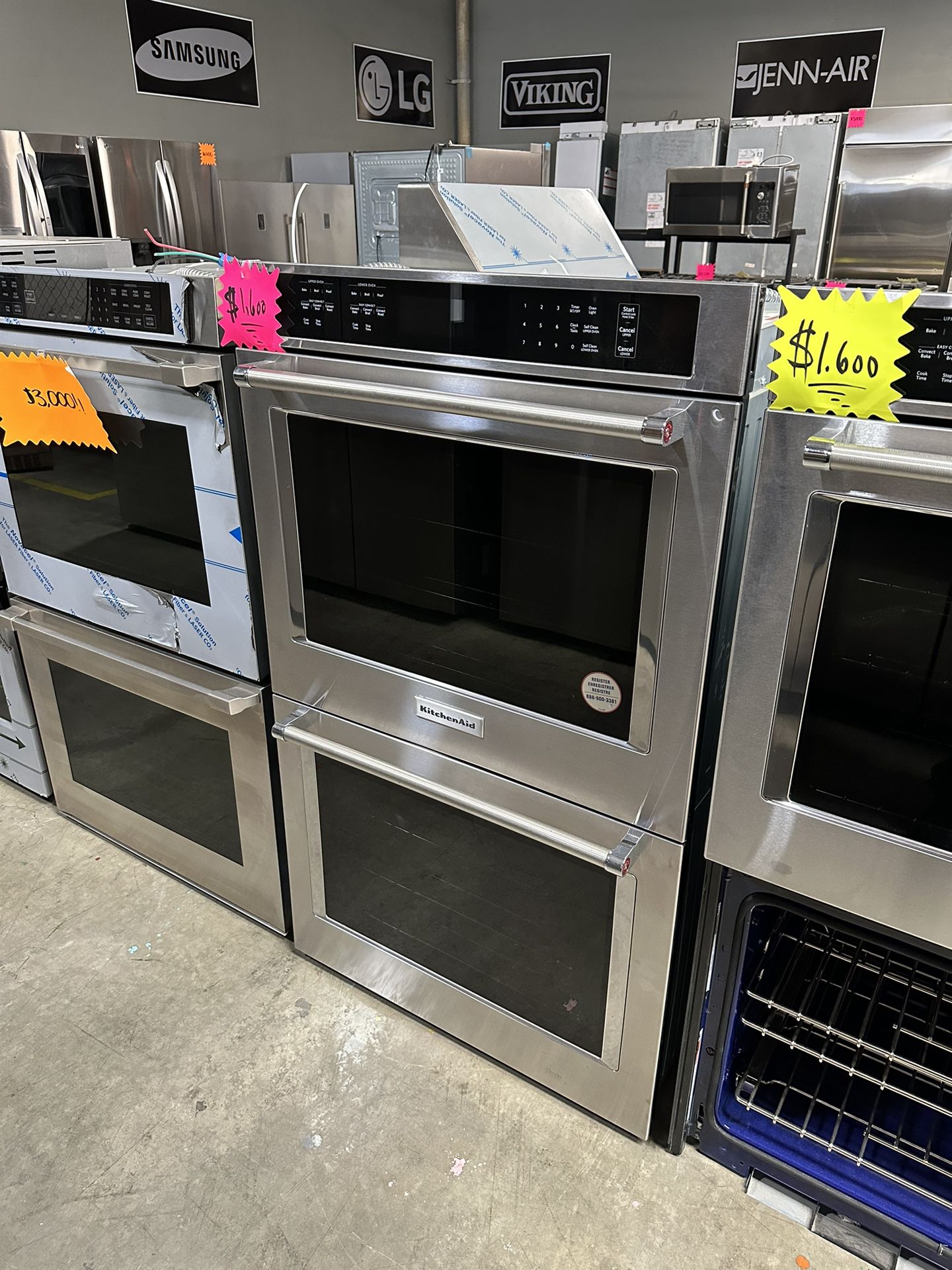 KITCHEN AID double wall oven