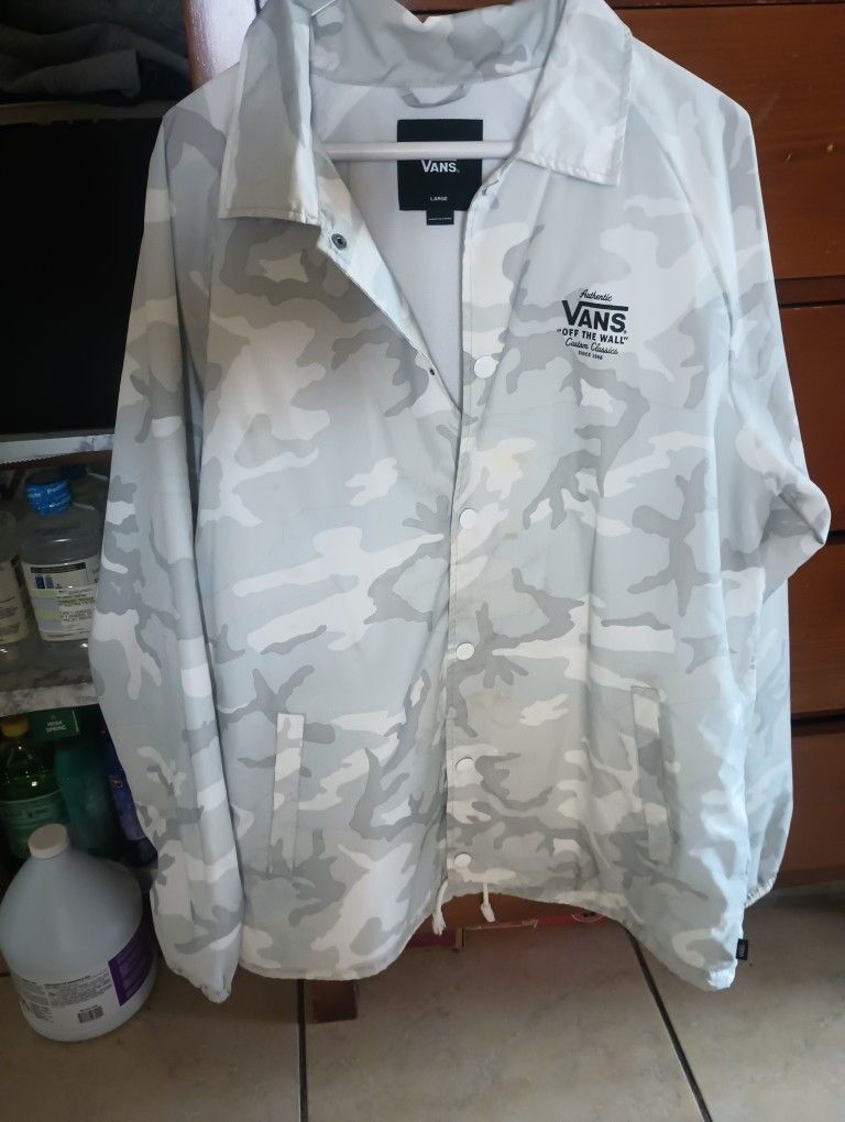 Jacket Vans Size L Men's