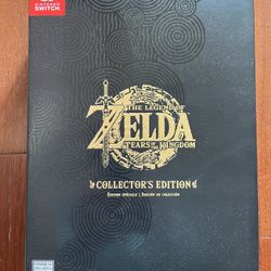 Legend of Zelda Tears of the Kingdom Collectors Edition Nintendo Switch