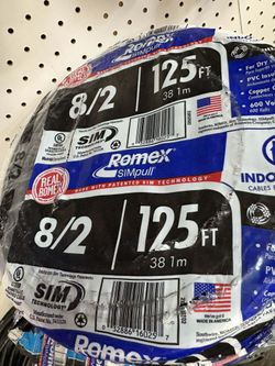 New romex wire 8/2