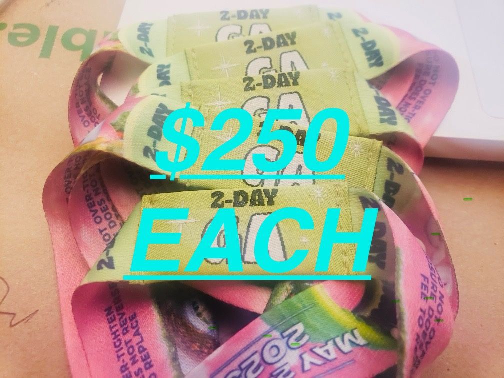 Sueños Music Festival 2025 (2-Day GA) Wristbands- MEET AT FRONT ENTRANCE!!! -$225 EACH