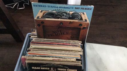 Vintage rock n roll record albums