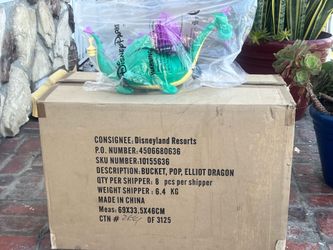16 Disneyland Main Street Electrical Parade Petes Dragon Elliot Popcorn Bucket