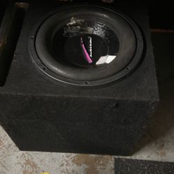 12” Audiobahn With Box