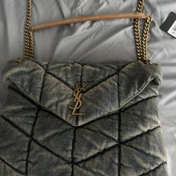 Saint Laurent Denim Bag Medium