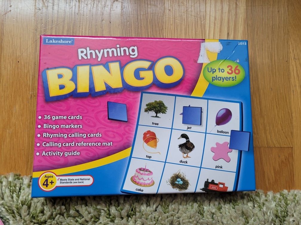 Lakeshore Kids Bingo Games