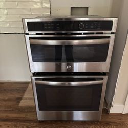 GE 27 Inch Combination Microwave Wall Oven (barely Used)