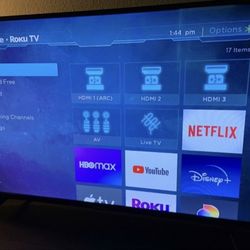 40” Hisense LED Roku TV
