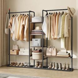 Closet Rack and Shelf