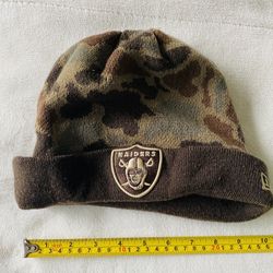 Raiders Camouflage Beenie 