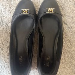Michael Kors Leather Ballet Flats Size 9