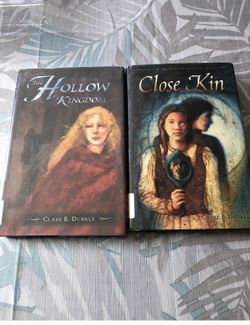 Hollow Kingdom & Close Kin Book Lot By Clare B. Dunkle, HC - Library Discard