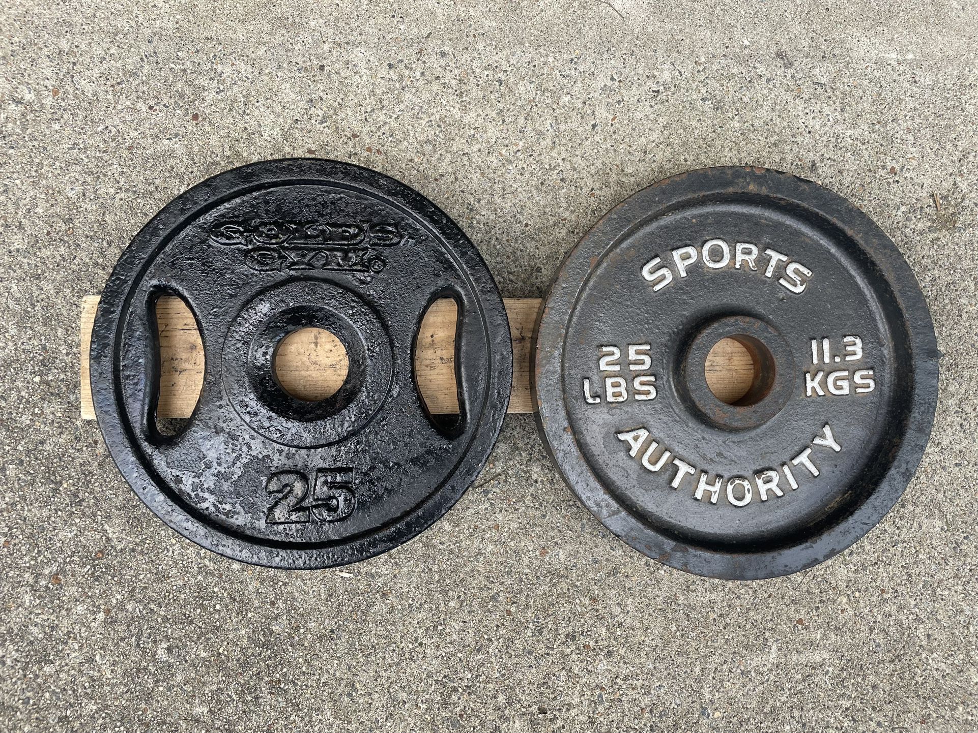 Olympic Weight Plates 50 lbs